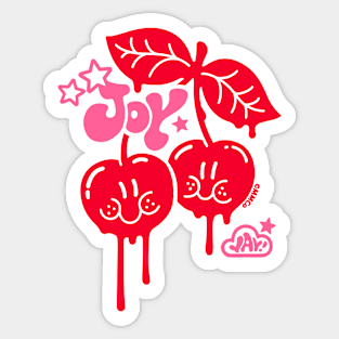 Joy Cherries - Juicy Red Sticker